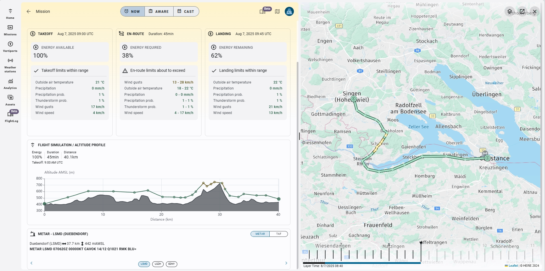 How Unisphere’s simulation technology is enhancing BVLOS flight planning – improving automation and flight safety